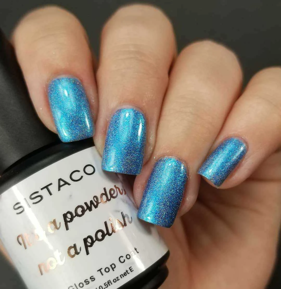 Ocean Rush - Holographic Nail Powder(Ocean Rush Holographic) 5 Ocean Rush - Holographic Nail Powder(Ocean Rush Holographic) - Image 3