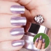 Periwinkle - Metallic Nail Powder(Periwinkle) 2 Periwinkle - Metallic Nail Powder(Periwinkle) -Sistaco Mineral Nails Store periwinkle