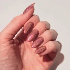 Pink Shatter - Holographic Nail Powder(Pink Shatter Holographic 1) 14 Pink Shatter - Holographic Nail Powder(Pink Shatter Holographic 1) -Sistaco Mineral Nails Store pinkshatter